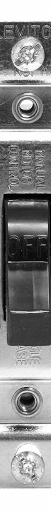 LEVITON Manual Motor Controller: 2 Poles, 40 A, No Enclosure (MPN MS402-DS). Key specifications — Brand: LEVITON; Maximum Voltage Rating: 600V AC; Mounting Style: Surface; Pilot Light: Not Included.