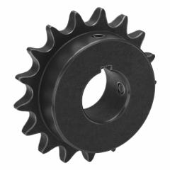 TSUBAKI Single Strand Sprocket: 50, For 5/8 in Chain Pitch, 1 3/16 in Bore Dia, 17 Teeth, Steel (MPN 50B17F-1C). Key specifications — Brand: TSUBAKI.