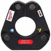 MILWAUKEE Press Ring: 1 1/4 in Pipe, Carbon Steel/Stainless Steel, Extended/Std Tool Types (MPN 49-16-2653B). Key specifications — attr518773: Rings; attr518762: Carbon Steel; attr518771: Steel; attr518761: Viega MegaPress; attr518760: MILWAUKEE.
