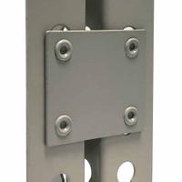 LYON Tie Plate: 1/8 in x 2 7/8 in x 2 5/8 in, Gray, Steel (MPN DDMP). Key specifications — Color: Gray; Material: Steel; Brand: LYON.