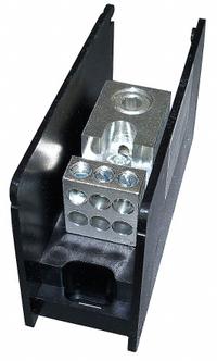 MERSEN Power Distribution Block: Open, Lug, Lug, 6 AWG – 350 kcmil For Line Side Wire Sizes (MPN MPDB67661). Key specifications — attr1361688: Surface; attr1308686: MERSEN; attr1361672: Aluminum.