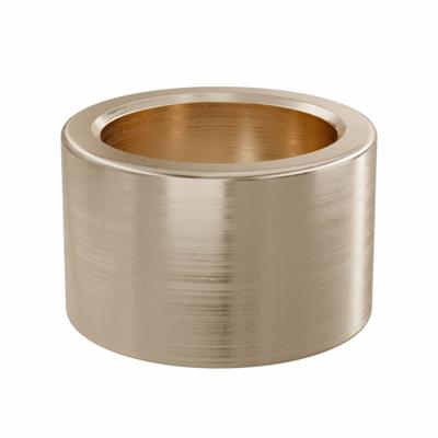 OILITE Sleeve Bearing: Bronze, SAE 841, 30 mm Bore, 40 mm OD, 25 mm Lg - Lubricated General Purpose Metallic Sleeve Bearings