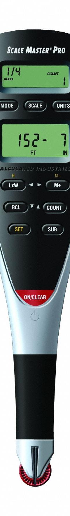 CALCULATED INDUSTRIES Construction Calculator: 6025, 99.8% Accuracy, (2) Batteries/Case, LCD. Key specifications — attr944142: Decimal Inches; attr944141: Volume Calculation; attr944140: Battery; attr944136: Case; attr934745: CALCULATED INDUSTRIES.
