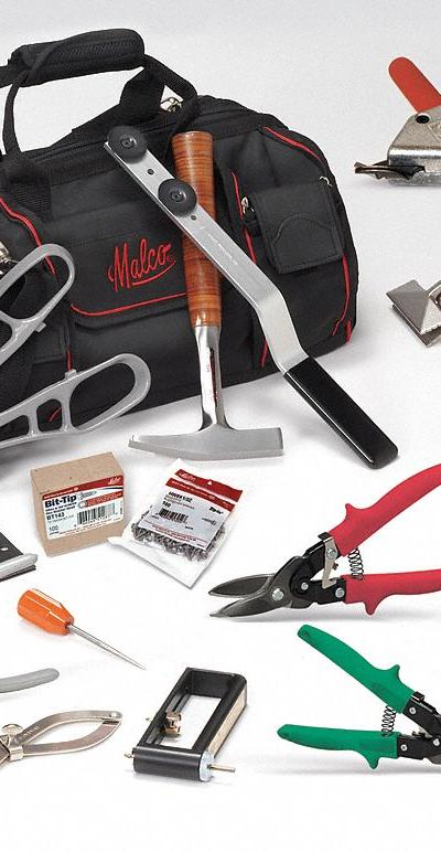 MALCO HVAC Tool Kit: 16 Total Pcs, Tool Bag - HVAC Maintenance Tool Sets