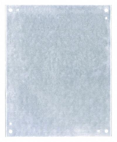 HOFFMAN Interior Panel: Back Panel Panel, 45 in Overall Ht, 33 in Overall Wd, Steel - Interior Mounting Panels
