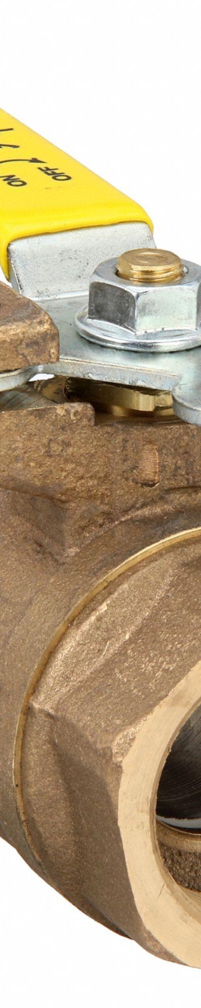 APOLLO Manual Two-Way Ball Valve: 1 1/2 in - Bronze Ball Valves with Drain