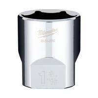 MILWAUKEE Socket Extension: SAE, 1/2 in Drive Size, 13/16 in Socket Size, 6-Point, Std, Chrome (MPN 45-34-2002). Key specifications — attr1204417: MILWAUKEE; attr1204392: Chrome.
