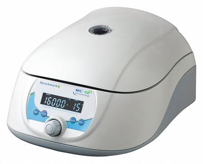 BENCHMARK RESEARCH Centrifuge: C1612, Micro, 12 x 1.5 to 2 mL, Fixed, Microliter Tubes - Micro-Centrifuges