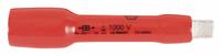 WIHA Socket Extension: 1/2 in Input Drive Size, 1/2 in Output Drive Size, 125 mm Overall Lg, Chrome (MPN 12858). Key specifications — attr1204978: Insulated; attr1204980: Locking Not Included; attr1204984: WIHA; attr1204970: Chrome.