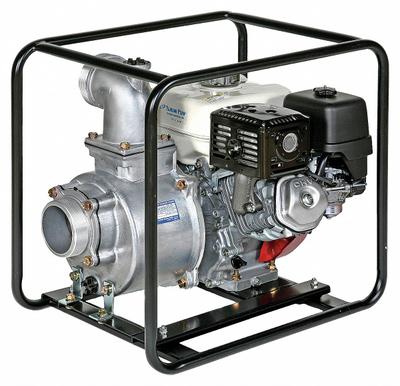 TSURUMI Engine Driven Pump: 5 1/2 hp, 3 in MNPT, 3 in MNPT, 225 gpm Flow Rate @ 20 Ft. of Head - Engine-Driven Water Pumps