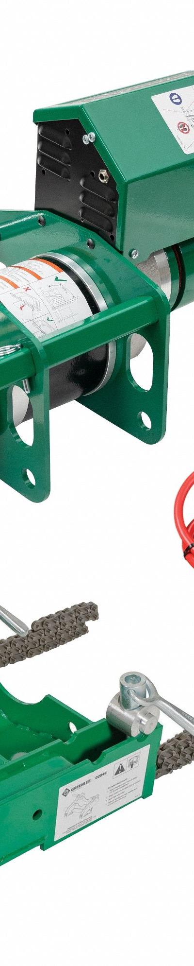 GREENLEE Wire Pulling Machine: Chain Mount - Cable Pullers