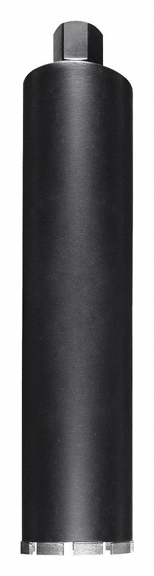 MILWAUKEE Coring Bit: 4 in Core Dia, 16 in Max Drilling Dp - Diamond-Tipped Core Bits for Wet Coring