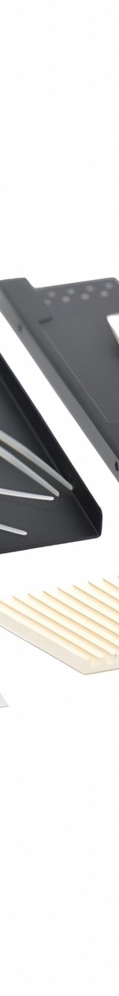 FIBERTRONICS Splice Tray: 120.6 mm Overall Dp, 177.8 mm Overall Wd, 12.7 mm Overall Ht, Aluminum (MPN FT-TRAY12AL). Key specifications — Brand: FIBERTRONICS; Material: Aluminum; Product Type: Splice Tray.
