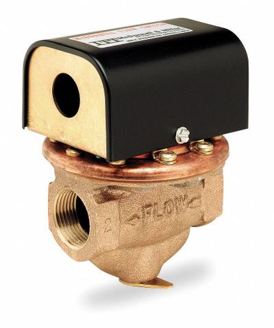 MCDONNELL & MILLER Flow Switch: 3/4 in For Pipe Size, 3/4 in NPT, 3/4 in Connection Size - Inline Switches for Liquids