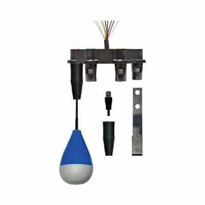 SJE-RHOMBUS Float Switch: Narrow-Angle, Normally Closed (Pump Up), 125V AC, 1 A, 2-Wire - Float Switch Connection Systems
