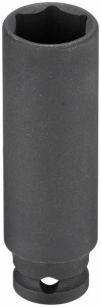 WESTWARD Impact Socket: 1/4 in Drive Size, Metric, 12 mm Socket Size, 6-Point, Deep, No Thin Wall (MPN 4LXW3). Key specifications — attr1215501: WESTWARD; attr1215515: Manganese Phosphate; attr1215518: 12 mm.