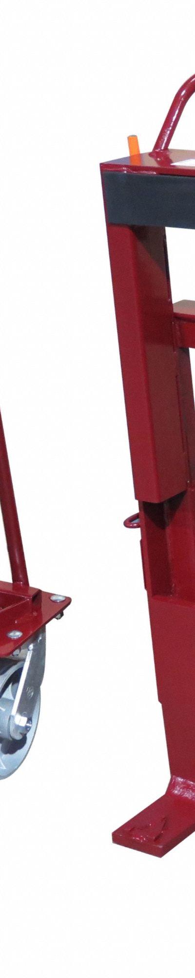 WESCO Machinery and Equipment Mover: 8,000 lb - Hydraulic-Lift Machinery & Equipment Movers with Dual-Forks