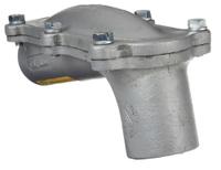 Pulling Elbow: Iron, Chromate Coated/Electroplated/Powder Coated, 1 1/4 in Trade Size, NPT (MPN ELBD-125). Key specifications — Ends - Hazardous Fittings: 1-1/4 in FNPT x 1-1/4 in FNPT; Material: Iron; Finish: Powder Coated; Brand: APPLETON ELECTRIC.