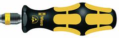 WERA Multi-Bit Screwdriver: Kraftform, 10 or Less Tips, 1 Pieces, 0 Bits, Stainless Steel, 0 Tips (MPN 05051464001). Key specifications — attr1213245: Handle Only; attr1213221: Ergonomic; attr1213219: WERA.