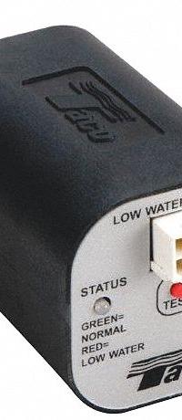 Low Water Cutoff: Residential Boilers, 24V AC, SPDT, Auto Reset, Non-Foam Compensating (MPN LTR0243T-1). Key specifications — Manufacturer Part Number: LTR0243T-1; Brand: TACO; Reset Type: Automatic; Switch Type: SPDT; NEMA Rating: 1; Test Button Included: Yes; Compensates for Foam: No.