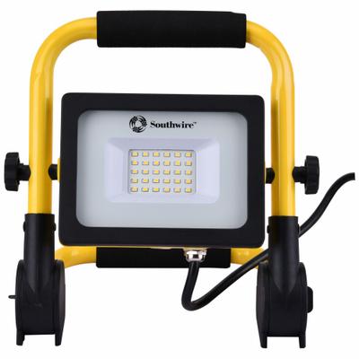 SOUTHWIRE Work Light: 1,500 lm Max Brightness, LED, 1, 1 Brightness Levels, 1 Lamp Heads - Floor Stand Lights