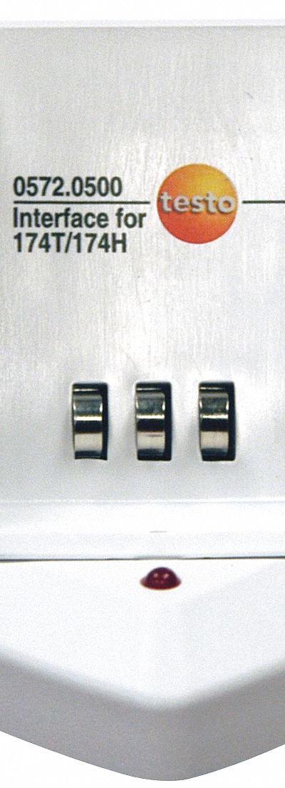 TESTO USB Interface: Compatible with Mfr Model # 0572/1560/6560, 0572 0500 - Nonelectrical Properties Data Logger Accessories