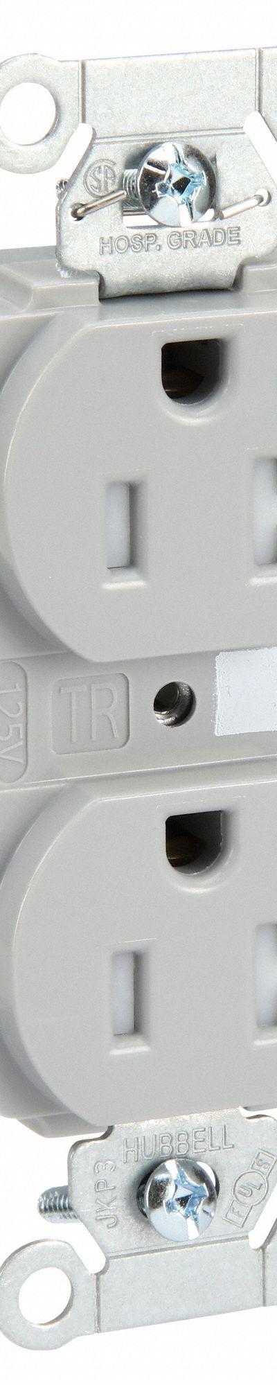 HUBBELL Receptacle: Hospital Grade Fed - General Purpose Receptacles