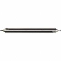 KEO Center Drill: Plain Type, #4, 60°, 4 in Overall Lg, AlTiN Coated Carbide (MPN 907-000-686). Key specifications — Brand: KEO; End Type: Double End.