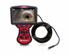 TRIPLETT Inspection Camera: 1920 x 1080, 16 1/2 ft Shaft Lg, 0.22 in Shaft Dia, 5.5 mm Camera Dia (MPN BR300). Key specifications — Brand: TRIPLETT; Camera Pixel Resolution: 1920 x 1080; Features: Freeze During Live Viewing; Includes: Hook; Includes Probe: Camera Probe Included; Display Portability: Fixed; Camera Probe: Included.