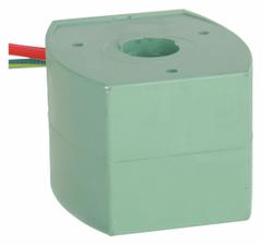 REDHAT Solenoid Valve Coil: Watertight without Junction Box, F, 120V, 16.1 W Watt, 18" Leads (MPN 272610-032-D*). Key specifications — Coil Enclosure: Watertight without Junction Box; Voltage: 120V; Electrical Connections: 18" Leads.