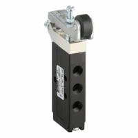 PARKER Manual Air Control Valve: DirectAir 2, Four-Way / Two-Position, Roller, 1/8 in Female NPT (MPN 410211000). Key specifications — attr1084737: Aluminum; attr1084764: Manual Air Control Valve; attr1084778: Spool; attr1084767: DirectAir 2; attr1084731: 410211000; attr1084739: PARKER; attr1084765: Spring Return; attr1084768: DirectAir 2.