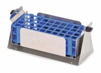 Tube Rack: Stainless Steel, (40) Tubes (MPN 30400107). Key specifications — Material: Stainless Steel; Product Type: Test Tube Rack; Total Holding Capacity: (40) Tubes; Brand: OHAUS.