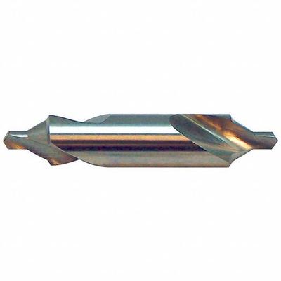 KEO Center Drill: Bell Type, #13, 60°, 2 in Overall Lg - Bell-Tip Center Drills