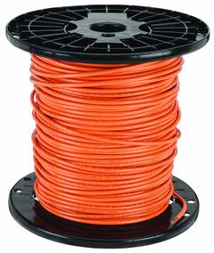 Building Wire: Copper, 6 AWG, 1 Conductors, Stranded, Orange, 500 ft Lg, THHN (MPN 26067901). Key specifications — Voltage: 600 V; Brand: SOUTHWIRE.