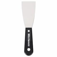 WESTWARD Putty Knife: Bld. Mat. Stainless Steel, Hdl. Mat. Polypropylene, Bld. Shp. Tapered (MPN 46A914). Key specifications — attr1004888: WESTWARD; attr1029665: Full.