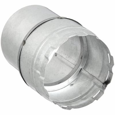 AMERI-VENT Appliance Adapter: 4 in Duct, 6 in Lg, Steel, 4 1/2 in Inlet Dia, 4 in Outlet Dia - Adapters