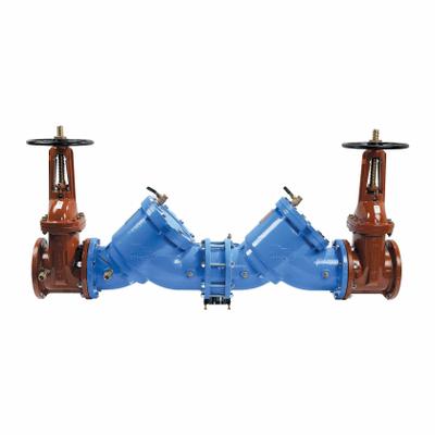 Watts Reduced Pressure Zone Assembly: LF909 Large, with Flood Detection Sensor - Watts RPZ Backflow Preventers