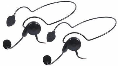 MIDLAND Headset: Fits Midland, For GXT/X-Talker Series, Behind-the-Head, Push To Talk - Midland-Compatible Earpieces & Headsets