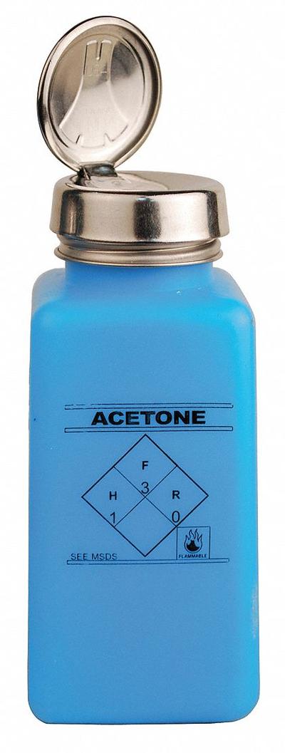 MENDA Dropper Bottle: HDPE, 236.5 mL, 8 fl oz, Acetone, Closure Included, Dropper - HDPE Dispensing Bottles