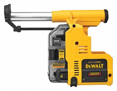 DEWALT On-Tool Dust Extractor: On-Tool, Self-Contained, 5/8 in Max. Dia, DCH273B/DCH273P2 - On-Tool Self-Contained Attachments