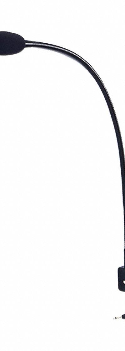 AIPHONE Intercom Gooseneck Microphone: Gooseneck Microphone, IM Series, IME-100 - Microphones for Intercoms