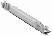 APPROVED VENDOR Square End Mill: Carbide, Double End, 4 Flute, 5/32" Mill Dia, 5/16" LOC, 2" OAL (MPN 236-001050)