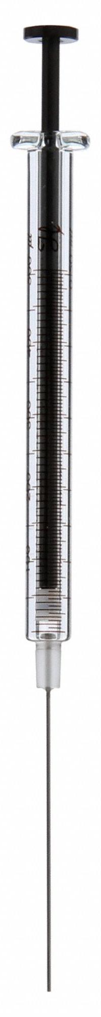 HAMILTON Syringe: 500 ul Capacity - mL, Gastight, Borosilicate Glass, PTFE, Replaceable Tip, PTFE (MPN 81216). Key specifications — Attachment Type: Cemented; Plunger Material: PTFE; Needle Point Style: 3; Needle Type: Removable; Tip Material: PTFE; Barrel Material: Borosilicate Glass; Brand: HAMILTON; Compatible Needles: Cemented.