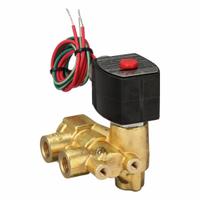 REDHAT Solenoid Valve: 3-Way, Normally Closed, 1/4 in Pipe Size, 110V AC/120V AC, Quick Exhaust (MPN EF8321G001120/60,110/50DA). Key specifications — Pipe Size: 1/4 in; Voltage: 110V AC; Brand: REDHAT; Coil Enclosure: Explosion Proof.