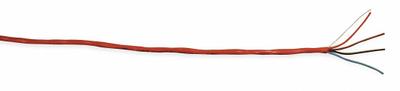 CAROL Fire Alarm Cable: 1,000 ft Cable Lg, Riser, Riser, S-R PVC, Semi-Rigid PVC - Unpaired Unshielded Cables