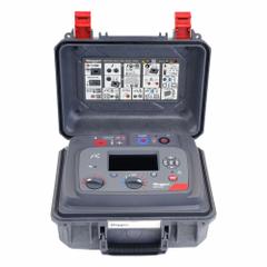 MEGGER Insulation Resistance Tester: 100 kiloohm to 10 gigohm, CAT IV 1000V, IP40/IP65, Digital (MPN MIT1525/2). Key specifications — IP Rating: IP65; Test Voltage: 15,000V DC; Brand: MEGGER.