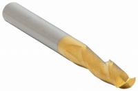 APPROVED VENDOR Square End Mill: Carbide, TiN Coated, 2 Flute, 4 mm Mill Dia, 14 mm LOC, 51 mm OAL (MPN 204-001330A)