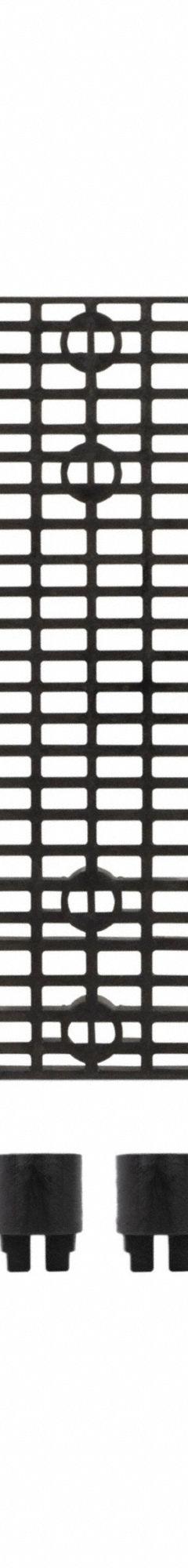 ADD-A-LEVEL Work Platform Add-On Unit: 66 in Overall Lg, 36 in Overall Wd, 2.6 in Overall Ht, HDPE (MPN A6636A). Key specifications — Color: Black; Stacking: Stackable; Compatible with Grainger Part Number: 459W29; Compatible with Manufacturer Model Number: A6636B; Included Components : Stackers; Material: HDPE; Tread Type: Antifatigue Mat; Brand: ADD-A-LEVEL.