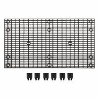 ADD-A-LEVEL Work Platform Add-On Unit: 66 in Overall Lg, 36 in Overall Wd, 2.6 in Overall Ht, HDPE (MPN A6636A). Key specifications — Color: Black; Stacking: Stackable; Compatible with Grainger Part Number: 459W29; Compatible with Manufacturer Model Number: A6636B; Included Components : Stackers; Material: HDPE; Tread Type: Antifatigue Mat; Brand: ADD-A-LEVEL.
