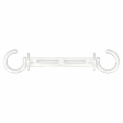APPROVED VENDOR C-Hook for Plastic Chain Barrier: White - C-Hooks for Plastic Chain Barriers